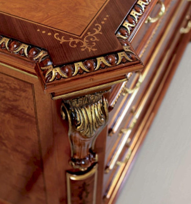 Chest of drawers Sideboard Cabinets Chests of drawers Wood Bedroom Furniture Wardrobe Luxury Brown