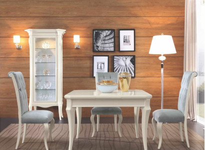 Dining table Extendable Wood Dining room table Dining room Furniture White Dining table Extendable Wood Dining room table Dining room Furniture White