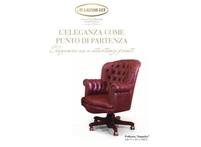 Swivel chair executive chair armchair office swivel chairs luxury Chesterfield red