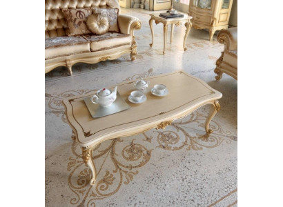 Coffee table Side table Table Living room Furniture Beige Wood Tables Design Luxury