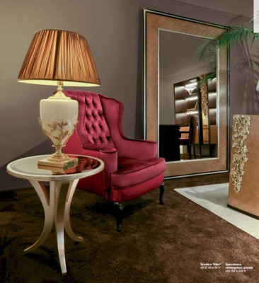 Stylish side tables for the living room Beige Wood Furniture with Round design