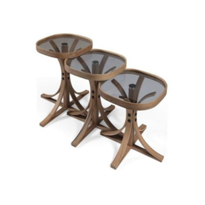 Living room Set 3pcs Complete 3x Coffee tables Luxury Coffee table Furnishings