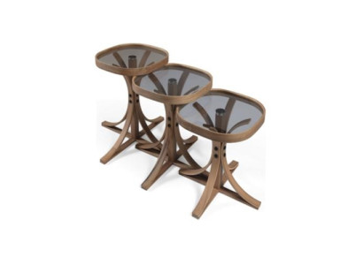 Living room Set 3pcs Complete 3x Coffee tables Luxury Coffee table Furnishings