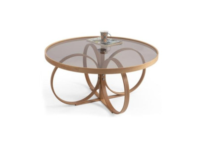Living room Coffee Table Designer Round Coffee table Glass table Luxury Furniture