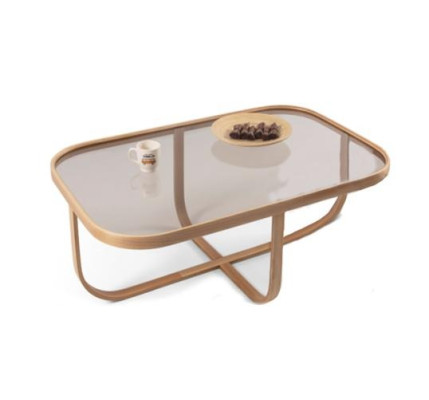 Living room Coffee table Modern Luxury Furniture Glass Table Side Table