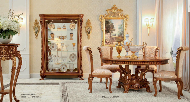 Luxury Dining room chair Chair Dining room Armchair Seater Gold Chairs Baroque