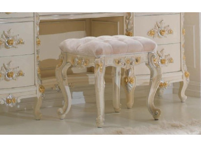 Stool Chesterfield Side Luxury Stool Upholstery Bedroom Baroque