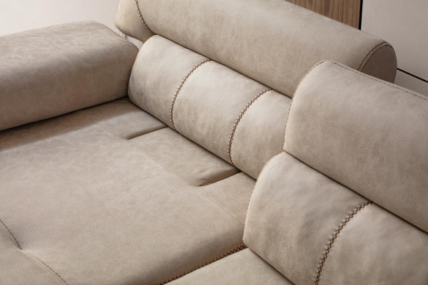 Stylish living room set consists of 2x 3-seater sofas and 2x armchair 4 pieces