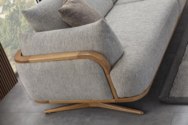 Luxurious 3-Seater Sofa Bright Color Modern Furniture in Living room