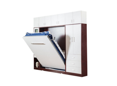 Wardrobe Bed Closet Beds Wall unit Bedroom Guest Room Furniture Shelf