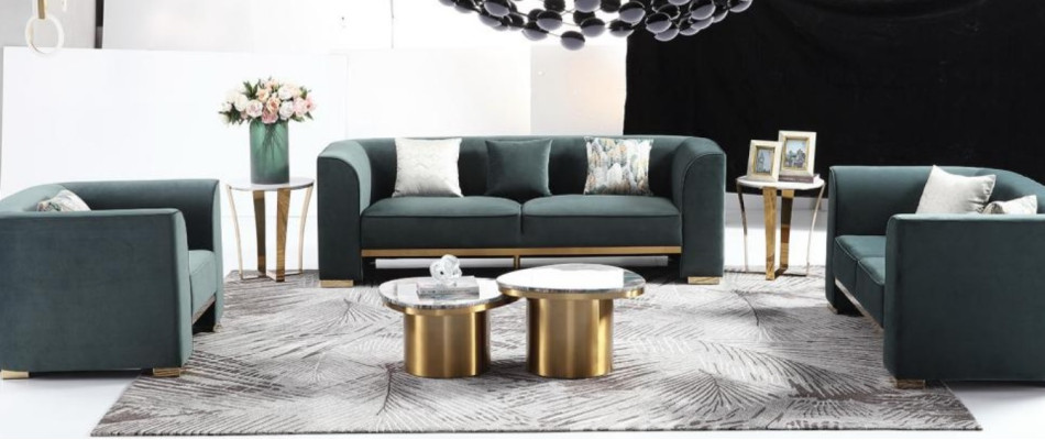 Round Table Couch Marble Round Tables Side Stainless Steel Double Set 2 Piece Furniture