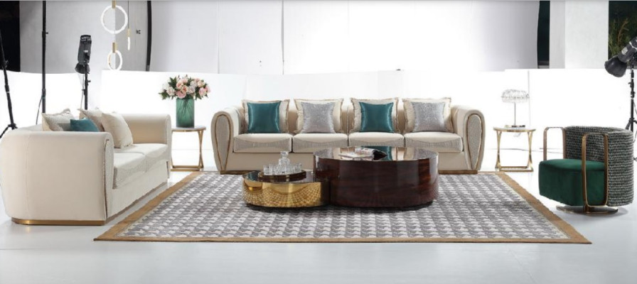 Room Furniture Three Seater Couch Upholstery new Design Sofa Modern Seat Luxury Sofas