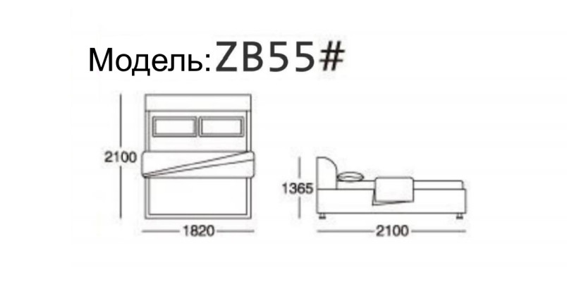 Bedroom Set Bed + 2x Bedside tables 3-piece. Bedside table Furniture luxury hotel velvet
