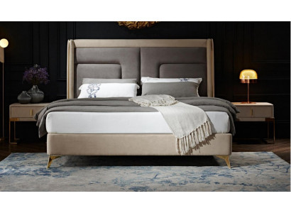 Complete's Bedroom Set Bed 2x Bedside table 3 pcs. Sets Designer Beds Luxury