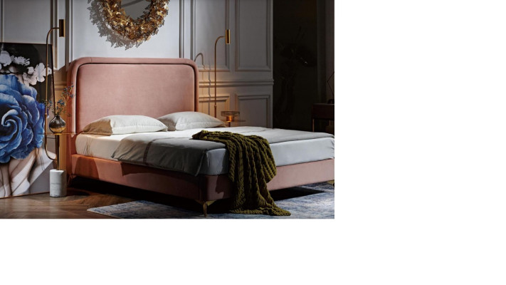 Double bed bed marriage bed design luxury luxury upholstered bed design bed 180x200cm new