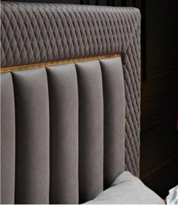 Double Hotel Beds Furniture Luxury Bedroom Bed Upholstery Design Velvet Double Beds