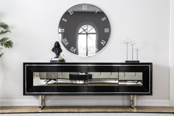 Dining set Dining room Suite Dining table Set Sideboard Luxury Furniture 4 Chairs Table