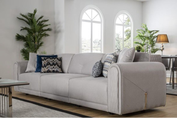 Luxury Sofa 4 Seat Fabric Living room Modern Design Sofas Upholstery Couches