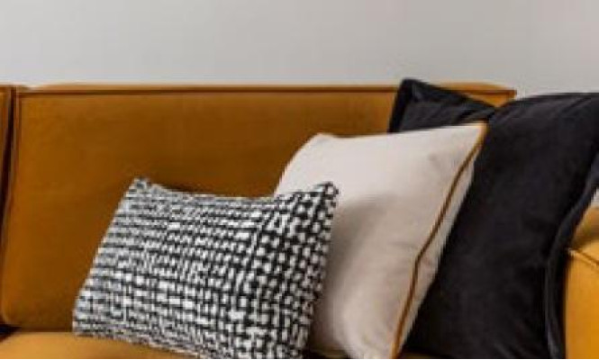 Sofa Couch Four Seater Furniture Couches Upholstery Sofas Textile Fabric Furnishings