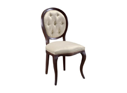 Classic r White -Brown Chair Designer Wooden Chair Dining room chair King chair