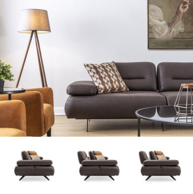 Sofa set 421 Seat Couch Upholstery Furniture Living landscape Sets