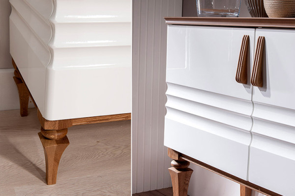 Classic Chest of drawers Display case Chests of drawers Showcase Dresser cabinet Wardrobe TO-W1