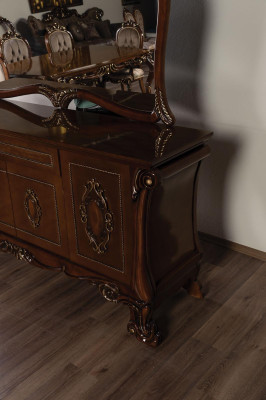 Sideboard with Mirror Shelf Chest of drawers Sideboards Sideboard Chests of drawers Wood