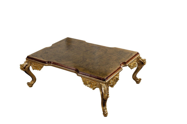 Baroque Coffee table Wood Tables Furniture Furnishings Living room Classic