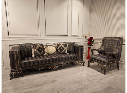 Classic Sofa set 3+1 Seat Furniture Upholstery Sets Couches Sets