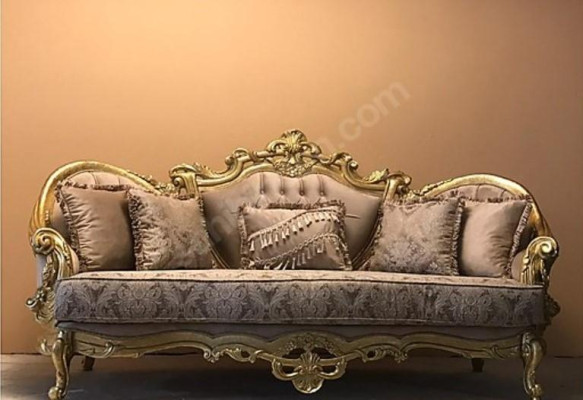 Three Seater Couch Upholstery Furniture Classic s Sofa French Furnishings