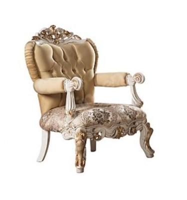 Living room Luxury Sofa Beige Sofa set Sofas Armchair 3+1 Seater Fabric Design