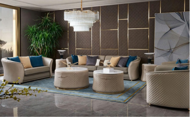 Sofa set 421 seater leather sofa couch living landscape suite design