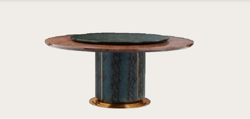 Complete e Dining room Suite Round Table 4x Armchair Chairs Dining set