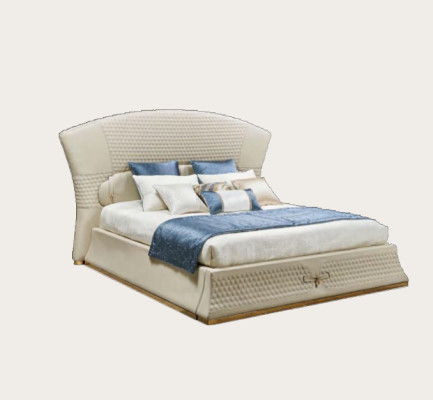 Bedroom Bed Stool 2x Bedside table Complete e Sets Leather Furniture