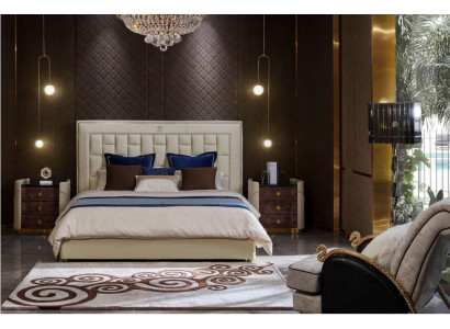 Design Leather Bed Luxury Upholstery Beds Double Modern Marriage 180x200