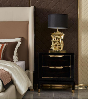 Luxury Hotel Beds Double Bed Design Wood Modern Bed 180x200 Bedroom Marriage