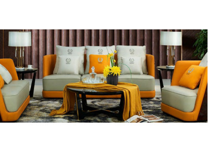 Design Furniture Sofa Coch 3 Seat Upholstery Living room Sofas Couches Leather Three Seater