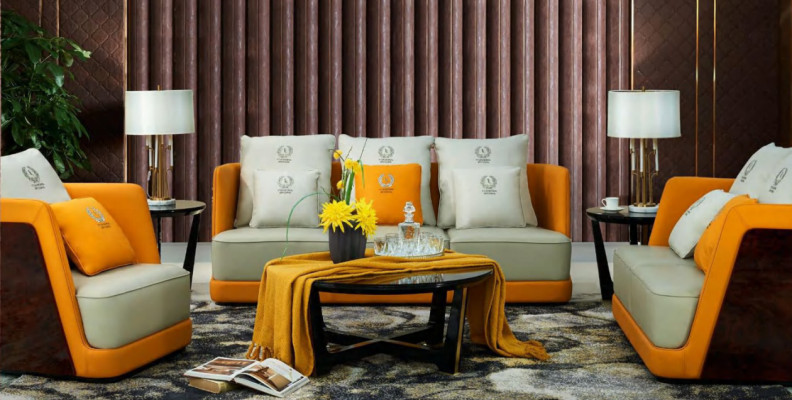 Design Furniture Sofa Coch 3 Seat Upholstery Living room Sofas Couches Leather Three Seater