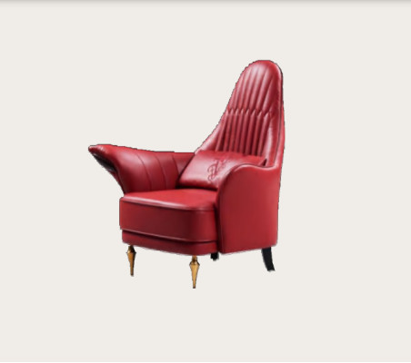 Armchair Design Couch Sofa Relax Lounge Leather Luxury TV Club Upholstery