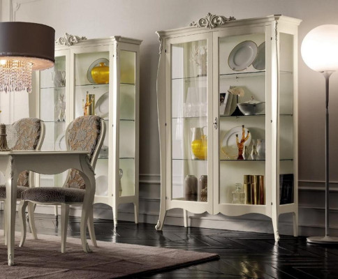 Display case Solid Wood Furniture Glass Wardrobe Cabinets Showcases Living room Sideboard new