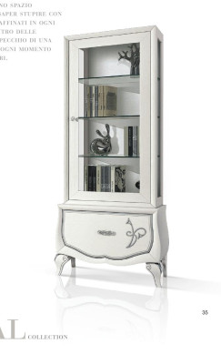 Showcases Glass Wardrobe Cabinets Shelf Wood Display case Design Modern Living room new