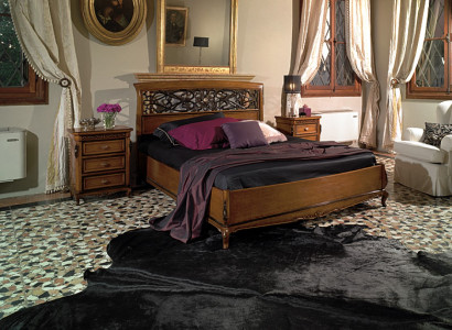 Bed Double bed Design Bedroom Solid wood Vaccari cav giovanni Furniture new
