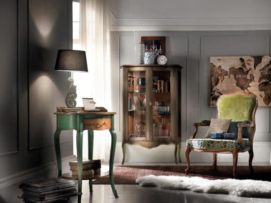 Baroque furniture display case console set wooden consoles cabinet showcases furniture set 3 pieces. new