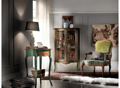 Baroque furniture display case console set wooden consoles cabinet showcases furniture set 3 pieces. new