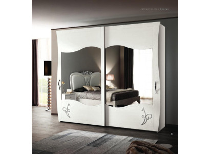 Wardrobe Multi-Purpose Shelves Wardrobe Shelf Storage Coat rack Mirror