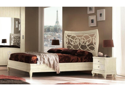 Luxury bed bedside table beds double bed frame set 3 pieces. Bedroom
