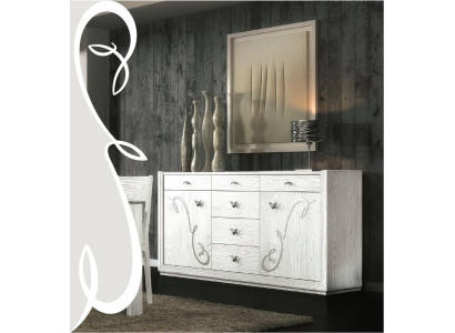 Sideboard Chest of drawers Wardrobe Luxury Chests of drawers Wardrobe Shelf Furniture Wooden Cabinet Italy