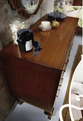 Chest of drawers Wardrobe Luxury Chests of drawers Wardrobe Shelf Console Furniture Wooden Cabinet Mirror