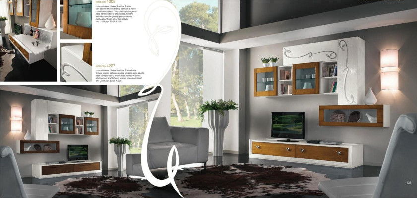 Wall units tv wall extension wall Living room Furniture TV-cabinet Wall unit Wardrobe Shelf Design