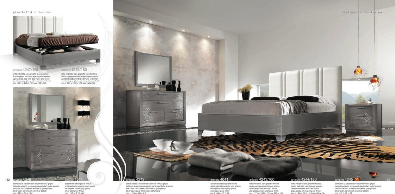 Chest of drawers Mirror Wardrobe Luxury Chests of drawers Wardrobe Shelf Console Furniture Set 2pcs.